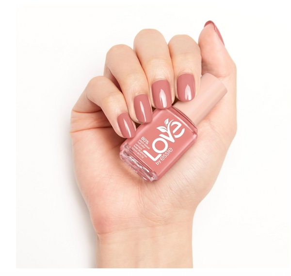 LOVE by essie Nail Polish, 80% Plant-based, Salon-Quality, Vegan, Purple, Better Than Yesterday, 0.46 Fl Oz