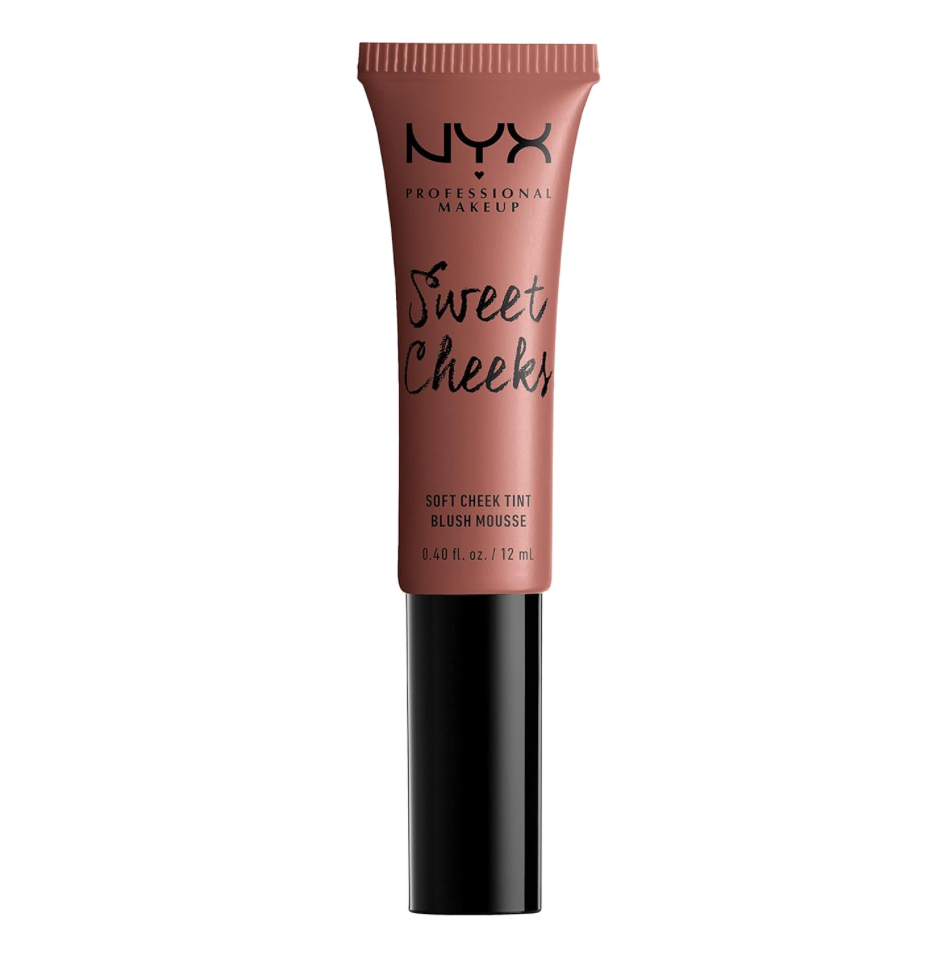 NYX PROFESSIONAL MAKEUP Sweet Cheeks Soft Cheek Tint, Cream Blush - Nude'Tude