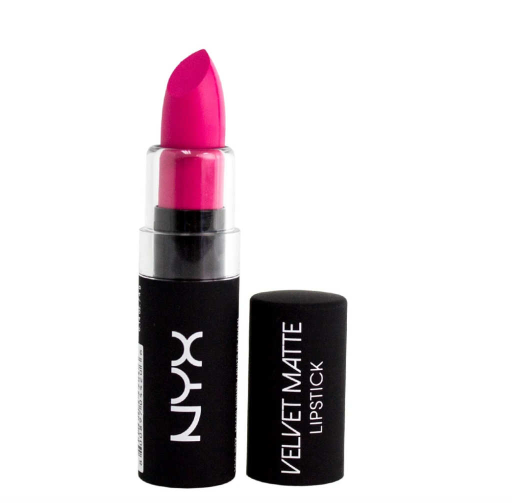 NYX Professional Makeup Velvet Matte Lipstick, Miami Nights, 0.14 oz