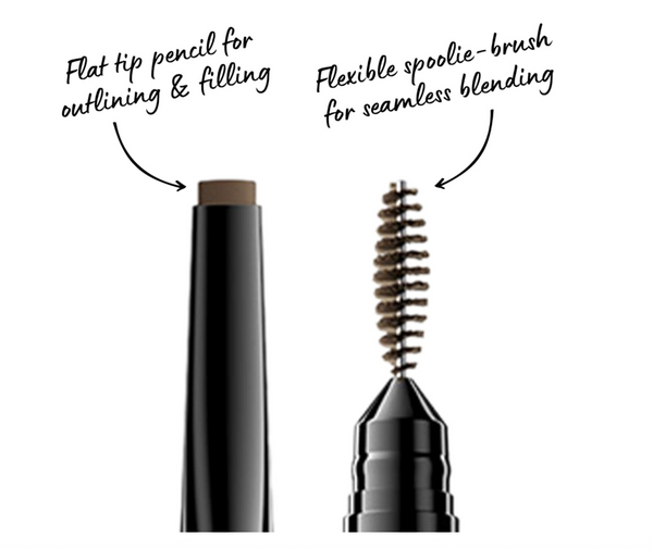 NYX PROFESSIONAL MAKEUP Precision Eyebrow Pencil, Ash Brown