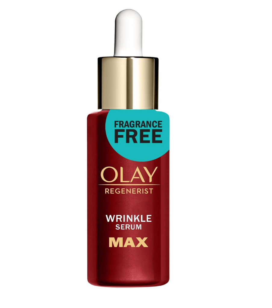 Olay Niacinamide Serum MAX Wrinkle Reducing, Fragrance – Free, 1.3oz