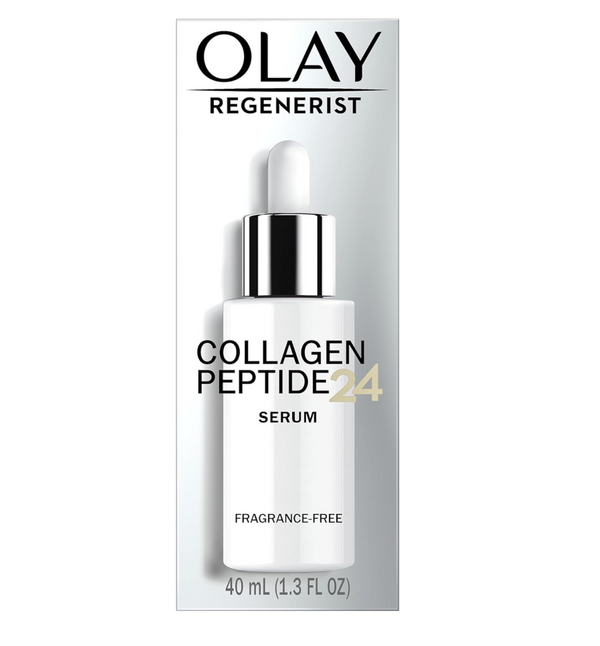Olay Collagen Peptide Visibly Firming Serum, Fragrance-Free, 1.3 FL OZ