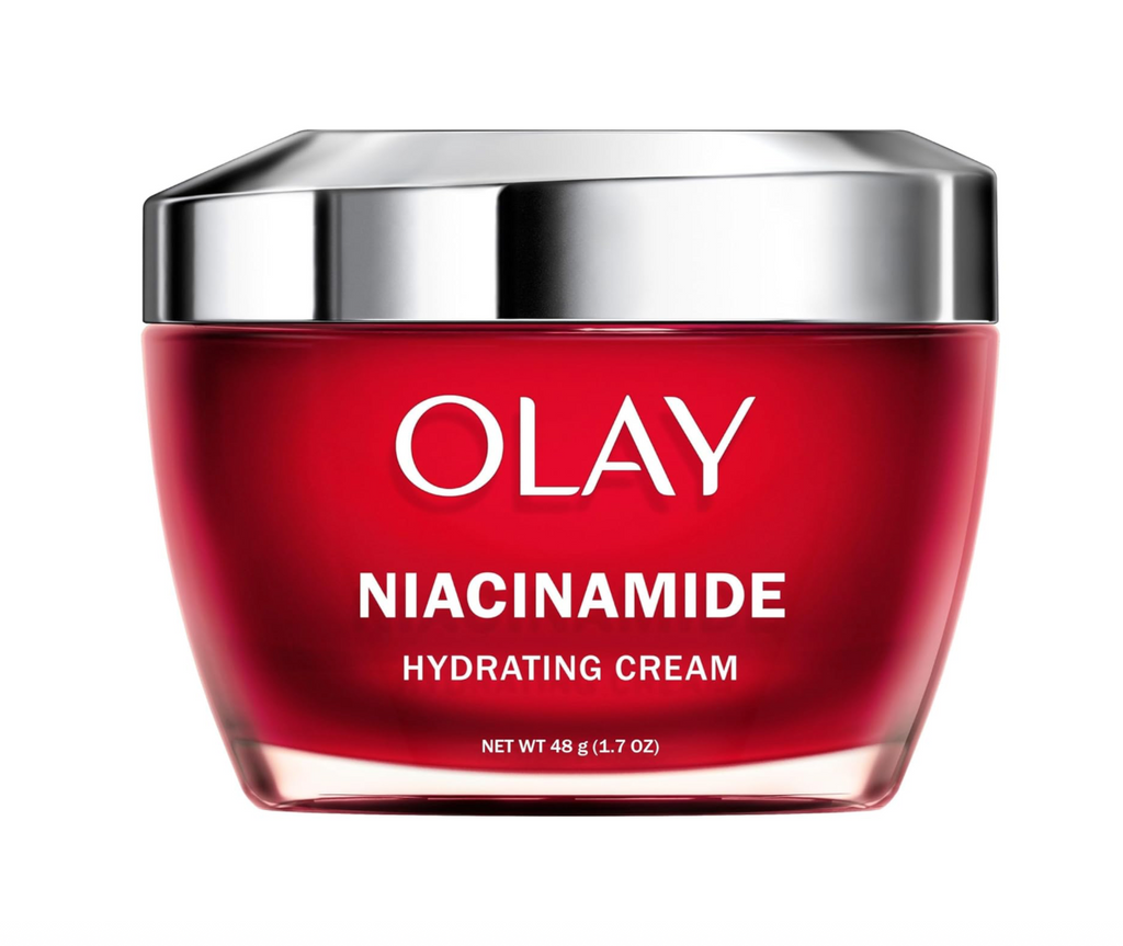 Olay Niacinamide Face Moisturizer, Firming Cream for Women, Non-Greasy - Anti-Wrinkle, Anti-Aging, Hydrating, Renewing, Stronger Skin Barrier, Smooths - Peptides, 1.7 Oz