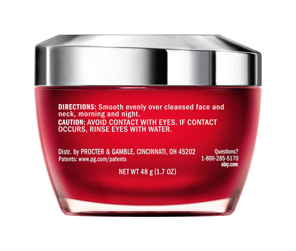 Olay Niacinamide Face Moisturizer, Firming Cream for Women, Non-Greasy - Anti-Wrinkle, Anti-Aging, Hydrating, Renewing, Stronger Skin Barrier, Smooths - Peptides, 1.7 Oz