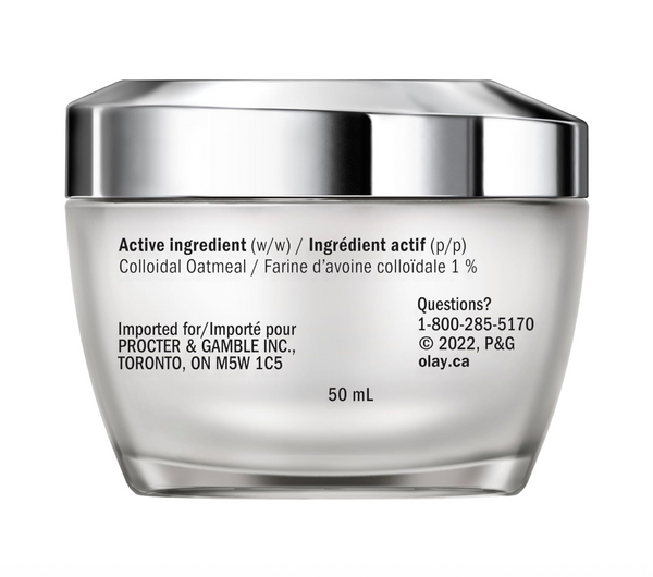 Olay Sensitive Face Moisturizer Cream with Colloidal Oatmeal Skin Protectant - Fragrance Free - 1.7oz