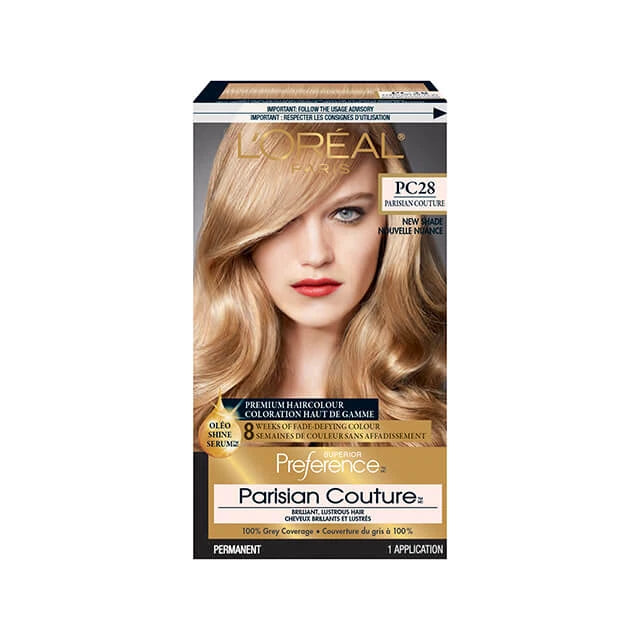 L'Oreal Paris:Superior Preference Natural Medium Beige Blonde PC28